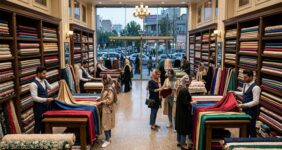 وقتی پارچه‌فروشی آقای نادری فهمید مشکلش فروش نیست، داده است