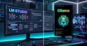 LM Studio یا Ollama؟ راهنمای انتخاب بهترین ابزار اجرای محلی مدلهای هوش مصنوعی برای حریم خصوصی، سرعت و اتوماسیون