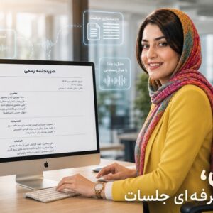 آیین، دبیر حرفه ای جلسات با هوش مصنوعی